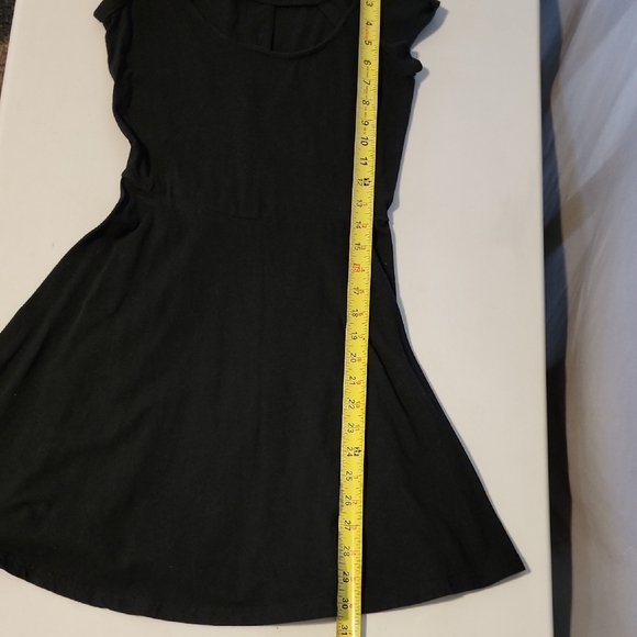 American Eagle Outfitters Black Mini Dress Fit and Flare - Picture 4 of 6